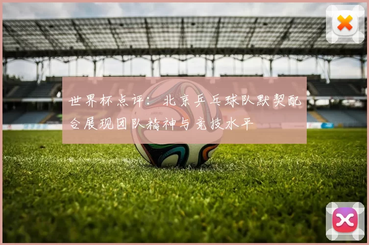 世界杯点评：北京乒乓球队默契配合展现团队精神与竞技水平