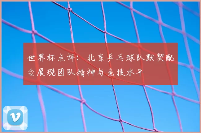 世界杯点评：北京乒乓球队默契配合展现团队精神与竞技水平